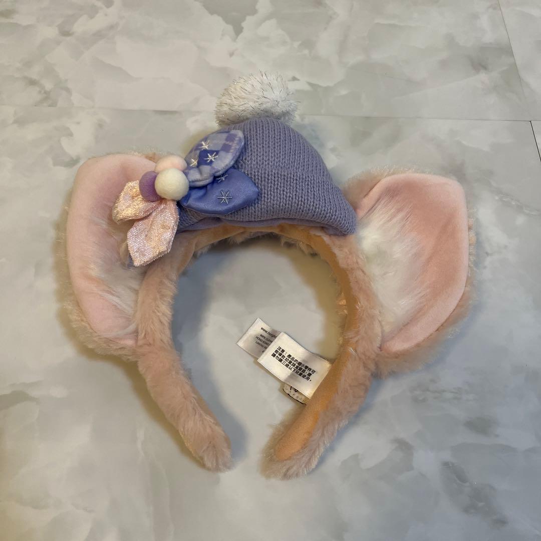 美品 香港 ディズニー リーナベル カチューシャ マフラー セット