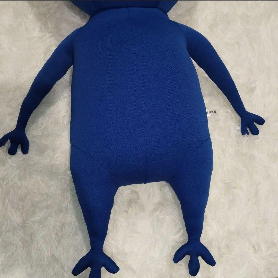 【未使用級】【希少】ピクミン 抱き枕　特大ぬいぐるみ　青＆黄色