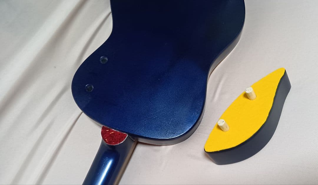 サイレント　クラシックギター　音無くん　ネイビー(自家製）