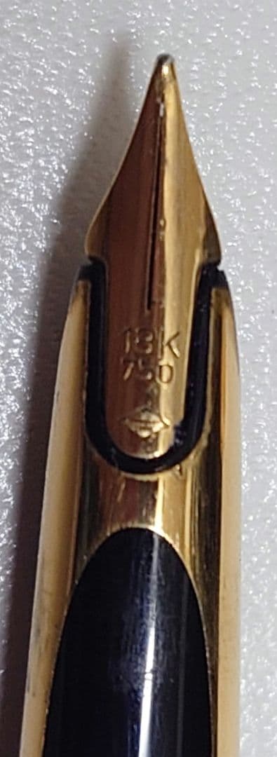 WATERMAN 18K 750 万年筆　【おまけ】モンブラン万年筆
