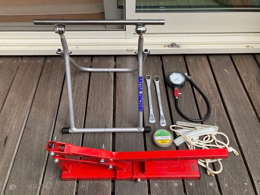 バイク用タイヤ交換セット