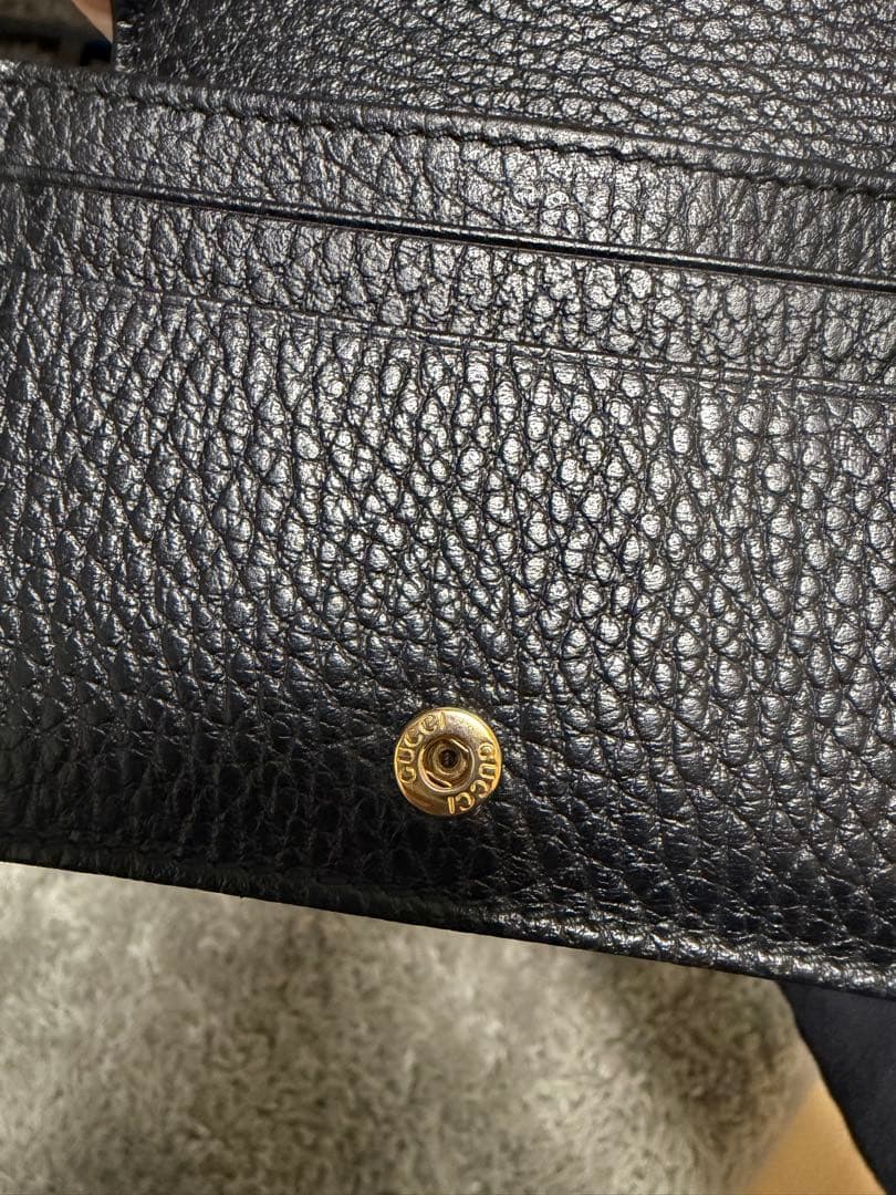 GUCCIダブルGカードケースウォレット