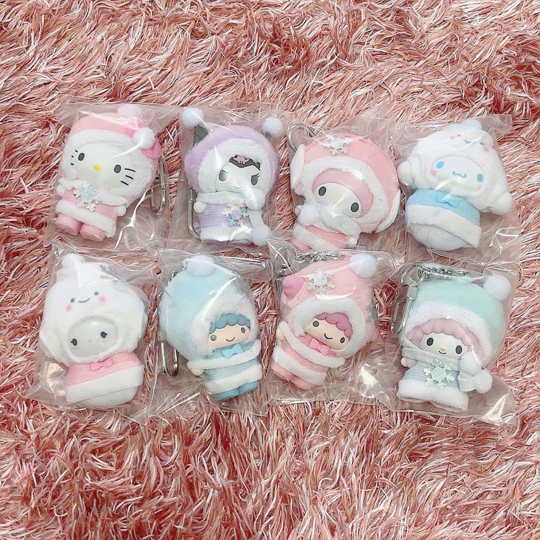 サンリオ　ちびっとも　シークレットキーホルダー　雪の精　コンプリート