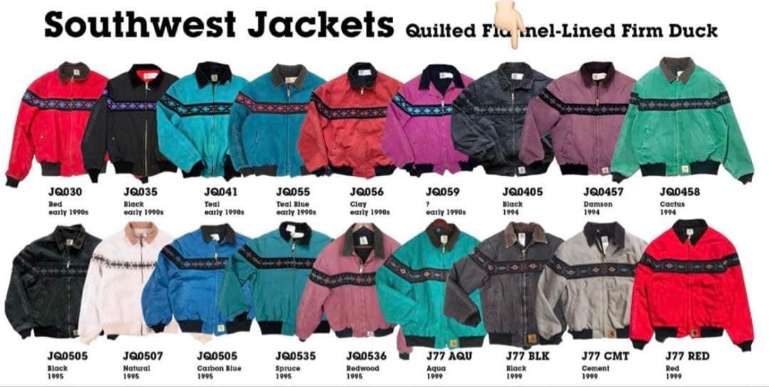 ジャケット・アウター 90s Carhartt southwest jaket JQ0405