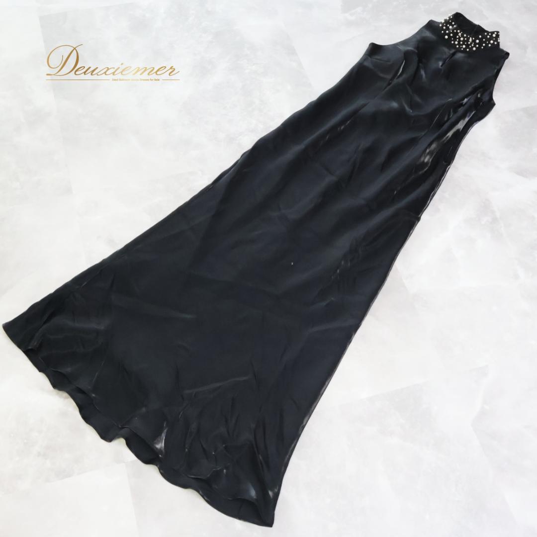 【日本製 パーティドレス】ブラック FUNQUETH 東京ソワール ワンピース