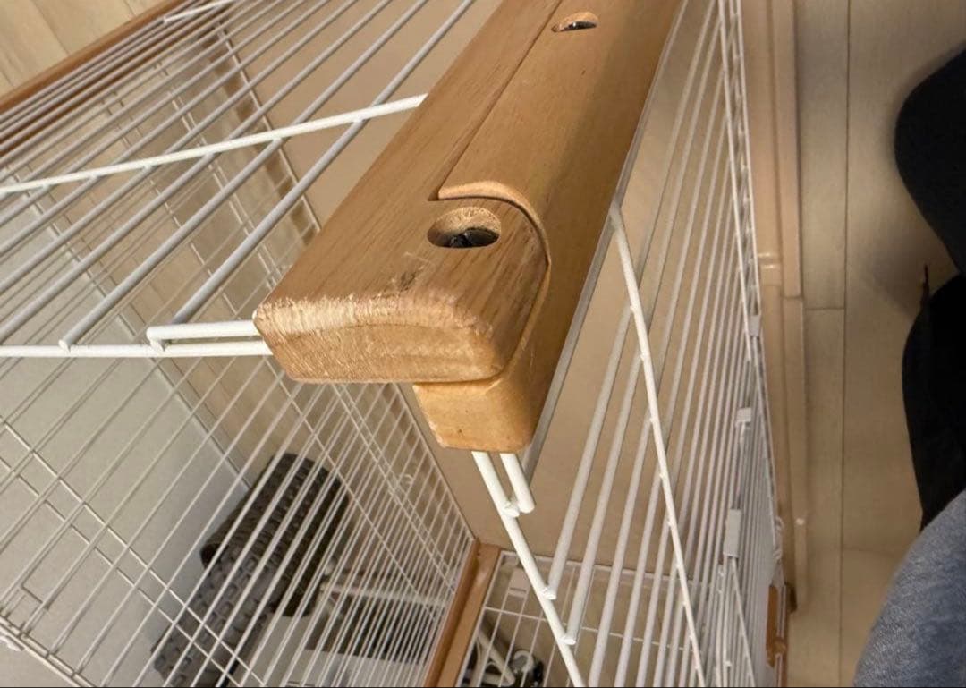 リッチェル　バンビーノ　ドッグサークル119cm x 63cm x 61.5cm