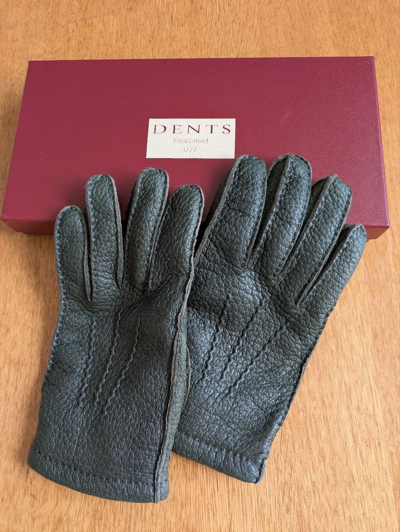 DENTS ペッカリーグローブ 　ハンターグリーン