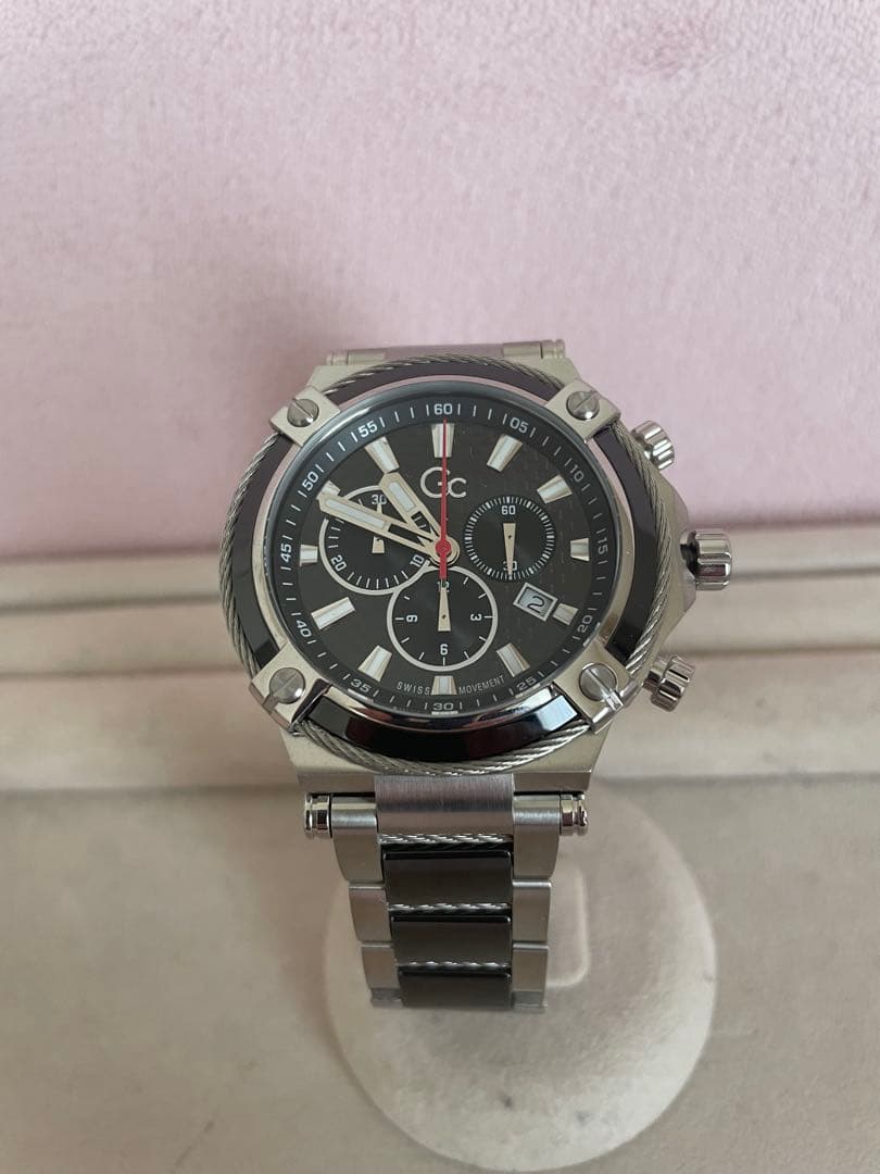 GC クロノグラフ 腕時計 ブラック