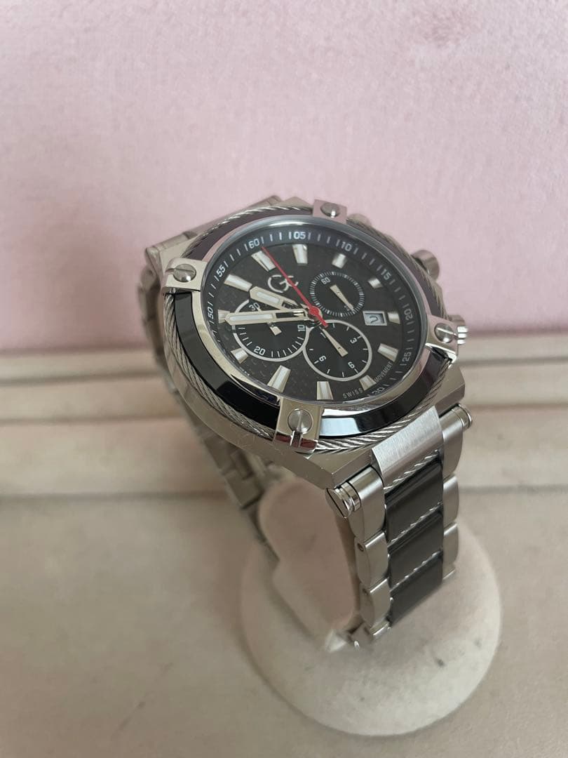 GC クロノグラフ 腕時計 ブラック