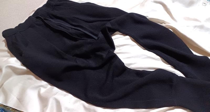 21-22F/W ユリウス JILIUS 757PAM20 ウールサルエルパンツ