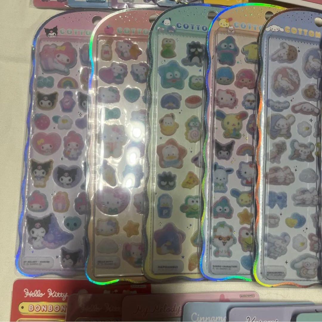 ボンボンドロップシール うるちゅるポップシール サンリオ キティ クロミ