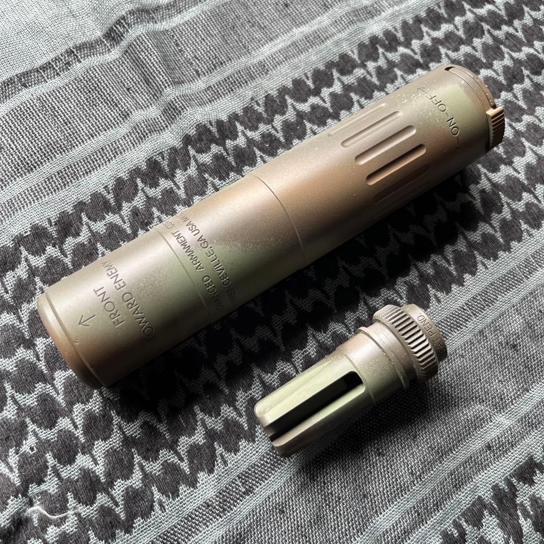 【荒井】AAC M4-2000タイプサイレンサー／51Tハイダーセット