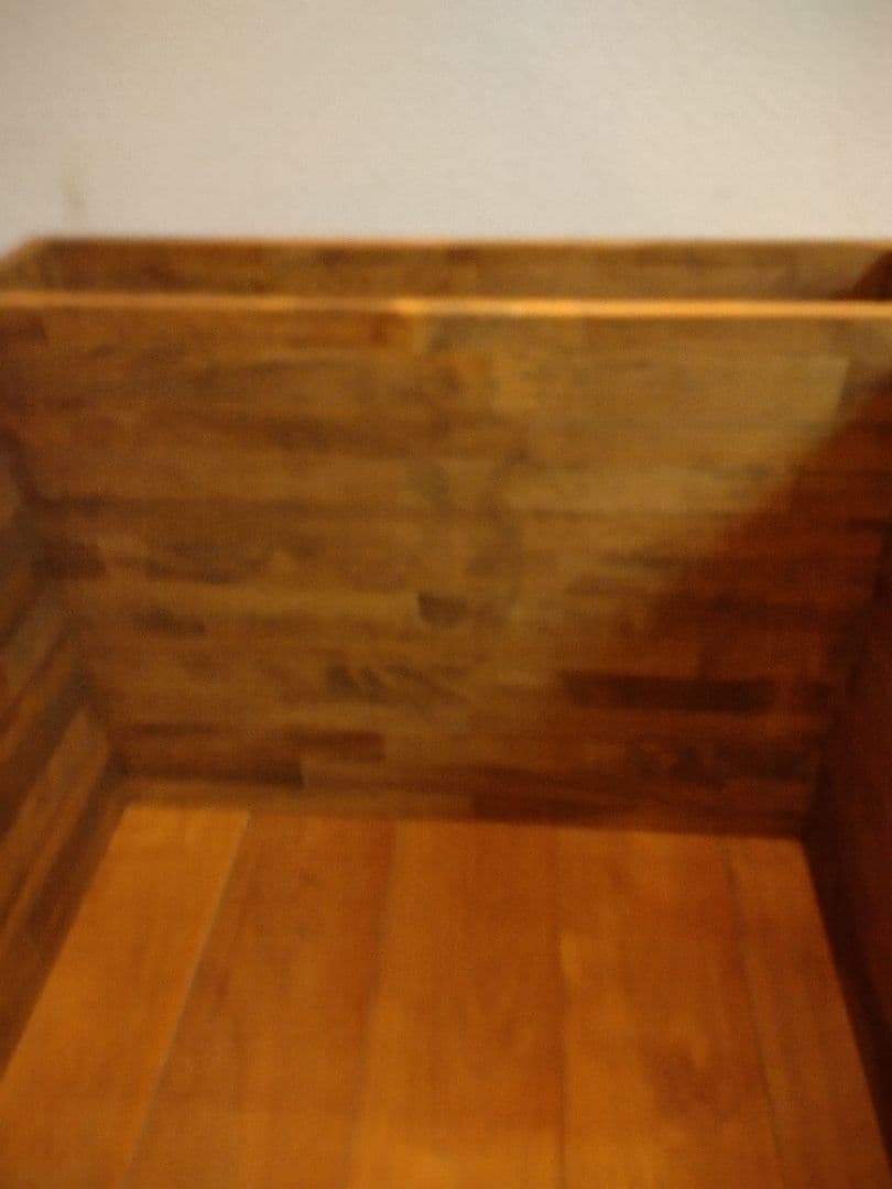 木製　ハンドメイド　オーダー　コの字　ワトコオイル　棚　シェルフ　ラック　水槽台