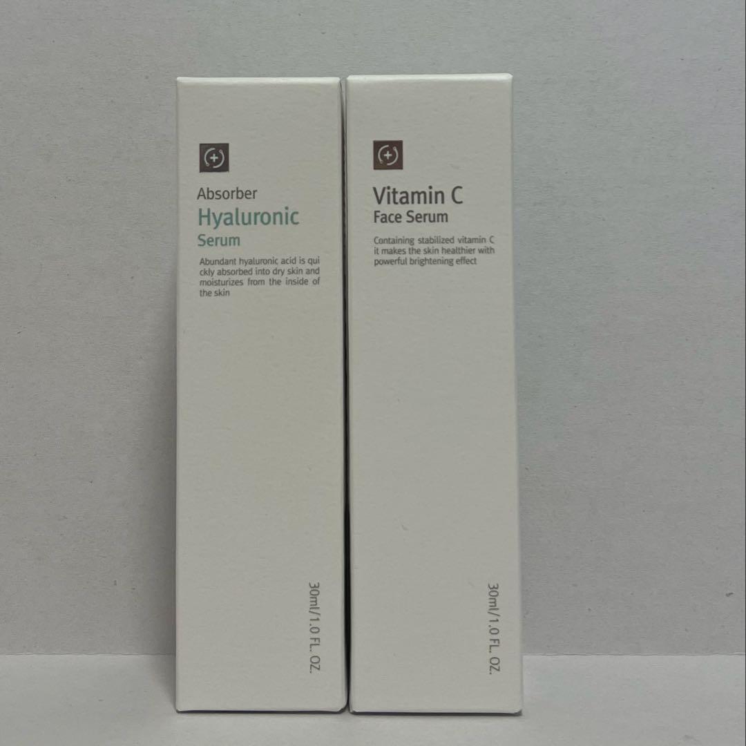 ルネセル　ヒアルロニックセラム　ビタミンC 美容液2本セットトナー1本