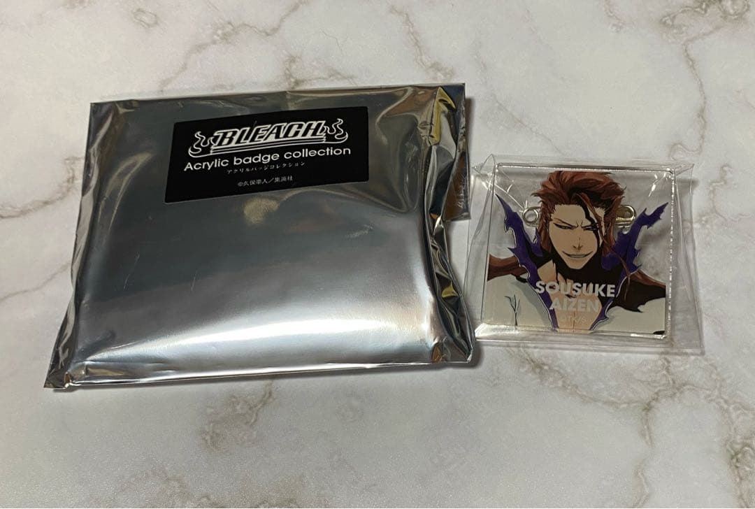 藍染惣右介 WJ50周年 BLEACH アクリルバッジ　ジャンプフェスタ2019
