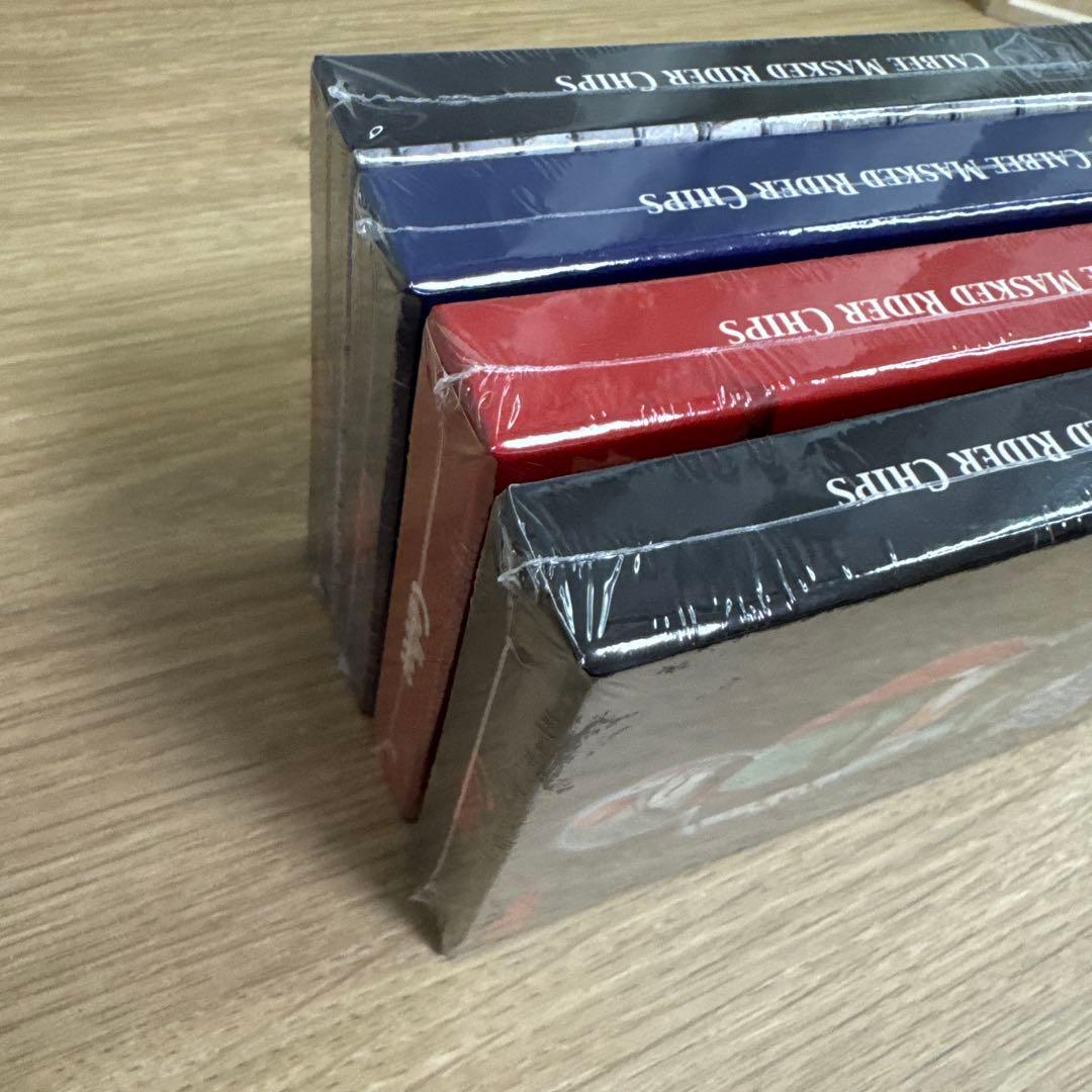 【未開封】カルビー仮面ライダーチップス　カード　復刻カード4セット　【5253