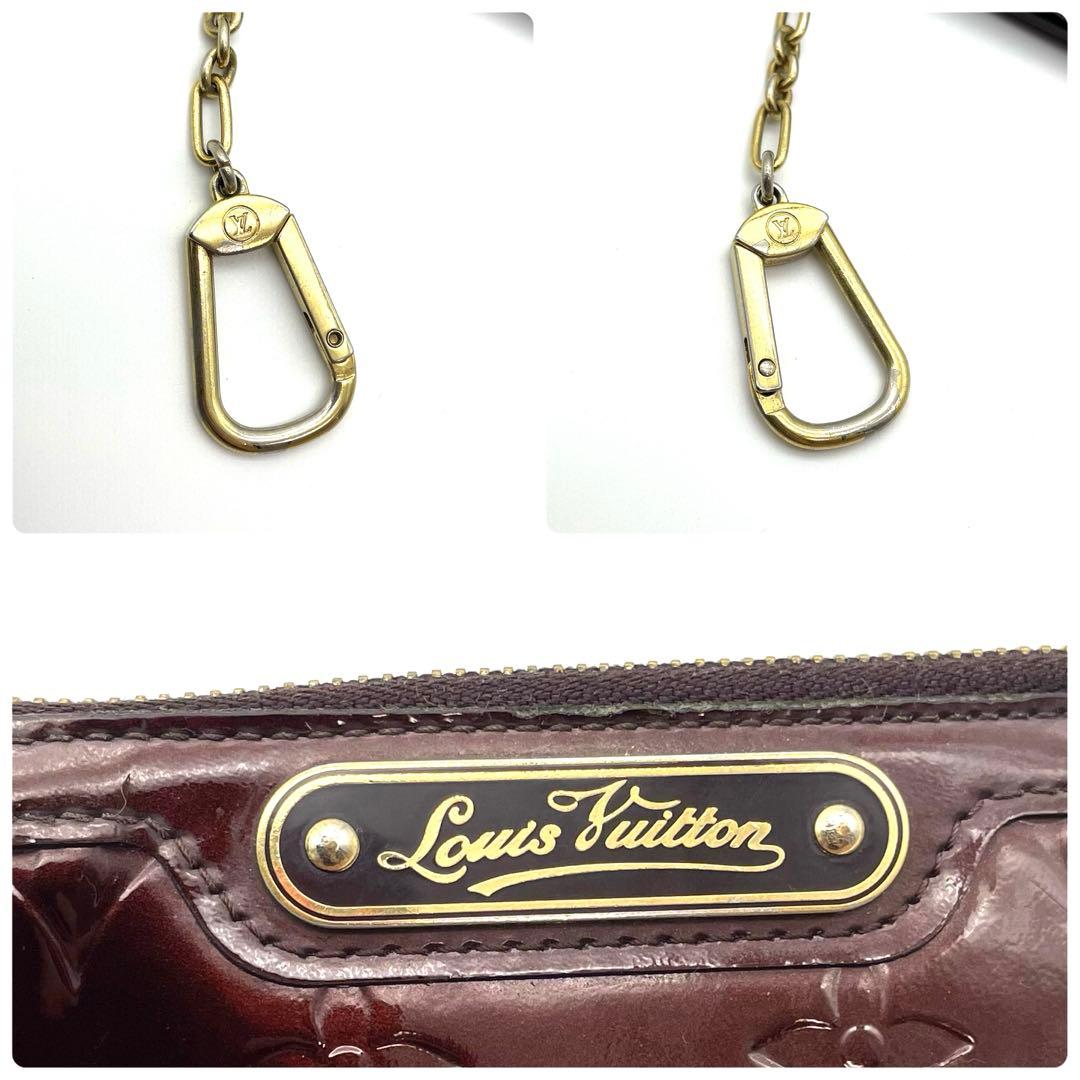 ルイヴィトン M93557 ケース モノグラム ヴェルニ ゴールド金具