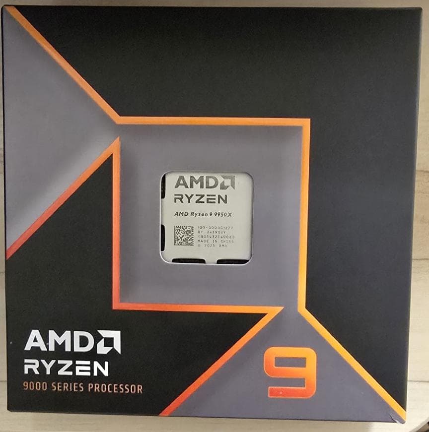 CPU AMD Ryzen 9 9950X