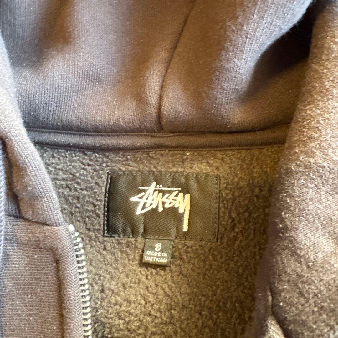 トップス Stussy 2024 AW FADED GRAPHIC ZIP HOODIE