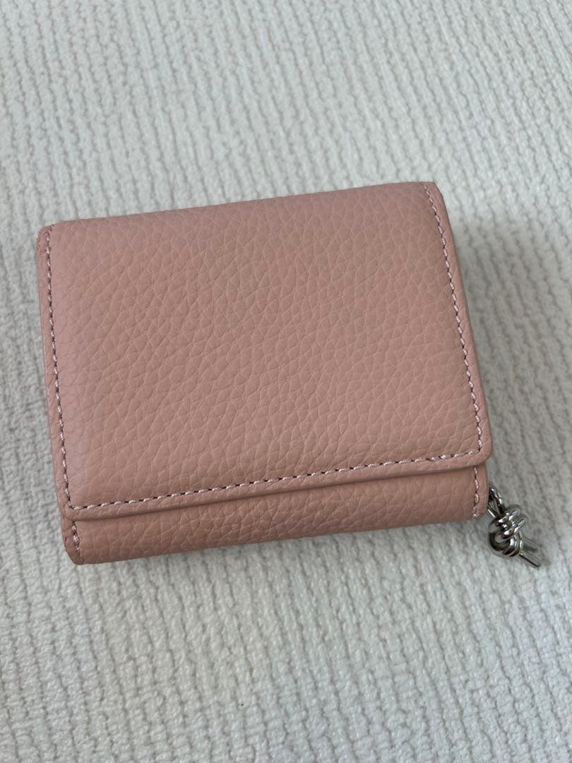 VASIC Round Mini Mini 三つ折り財布 モモ ヴァジック