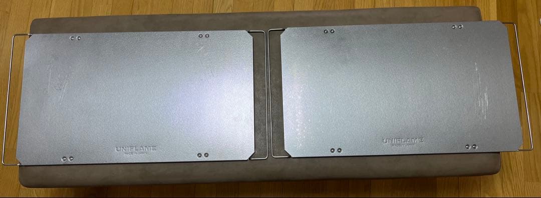 UNIFLAME フィールドラック・ステンレス天板Ⅱ(廃盤)セット