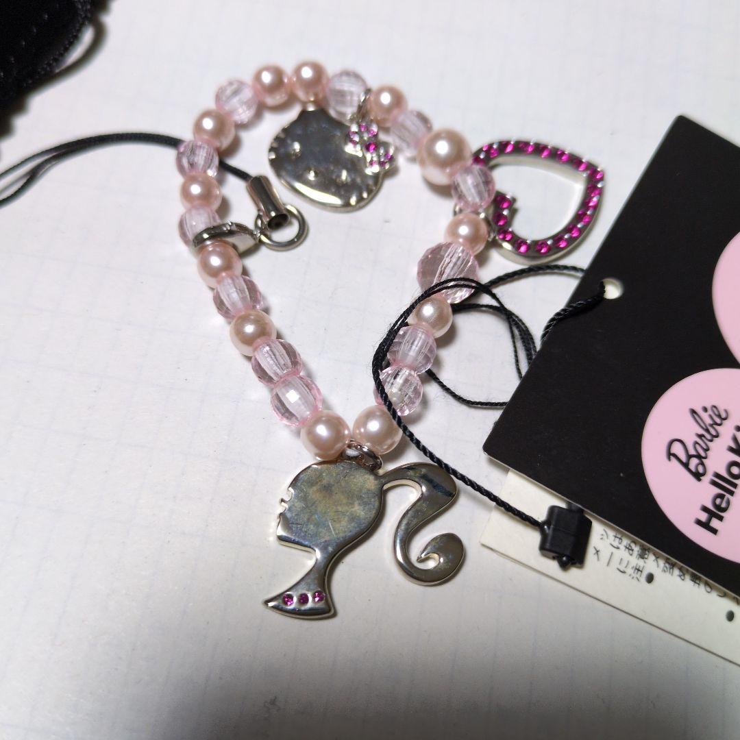 Barbie Hello Kitty ストラップ　バービー　ハローキティコラボ
