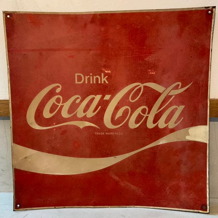 コカコーラ　看板　昭和レトロ