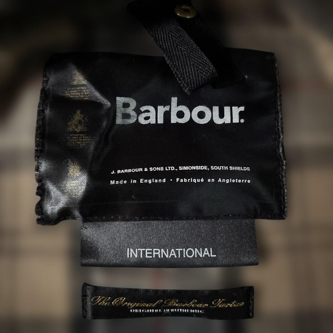 Barbour international c34 3ワラント英国製バブアー
