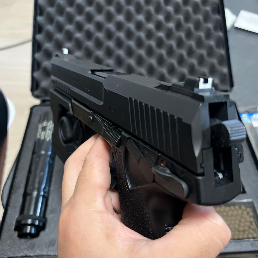 マルイソーコムピストル固定スライドガスガン