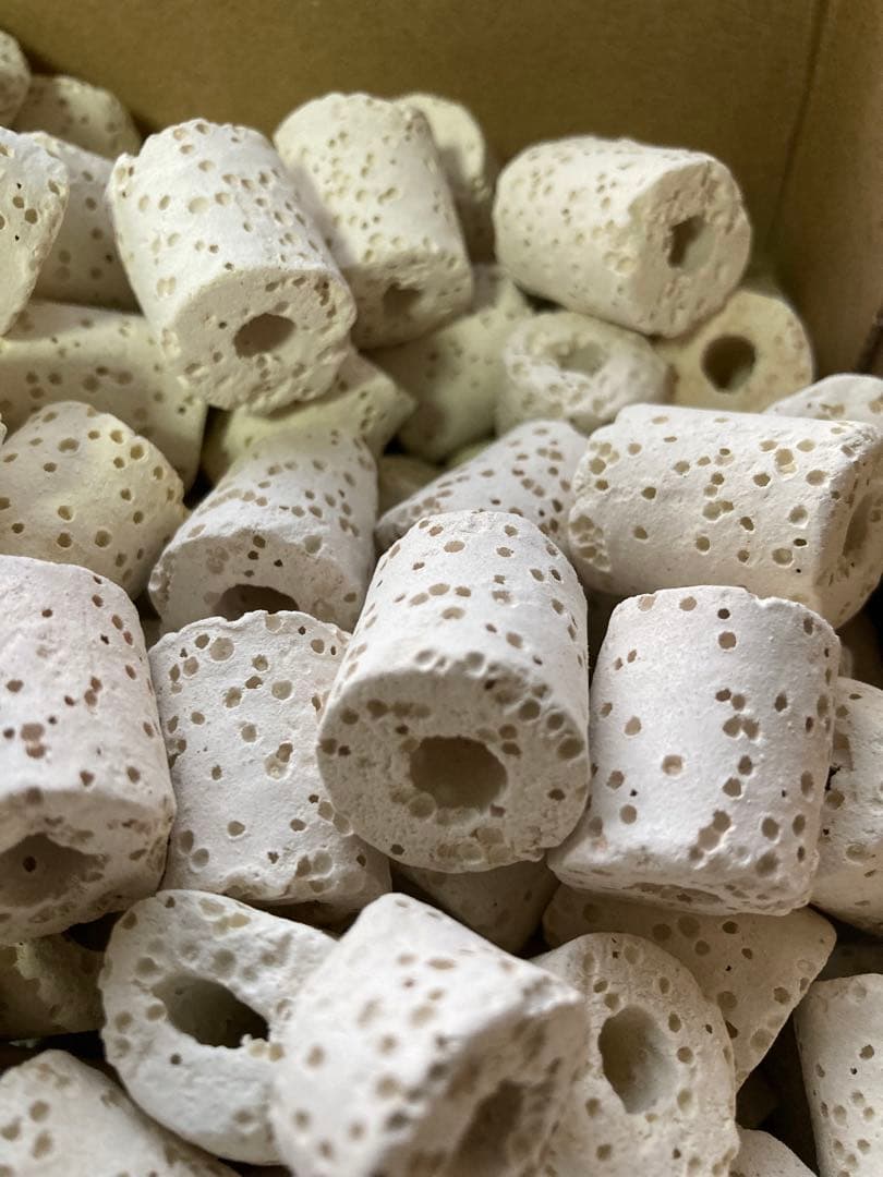 20Lろ材水質浄化抜群濾過フィルター自社製高品質セラミックリング送料込み