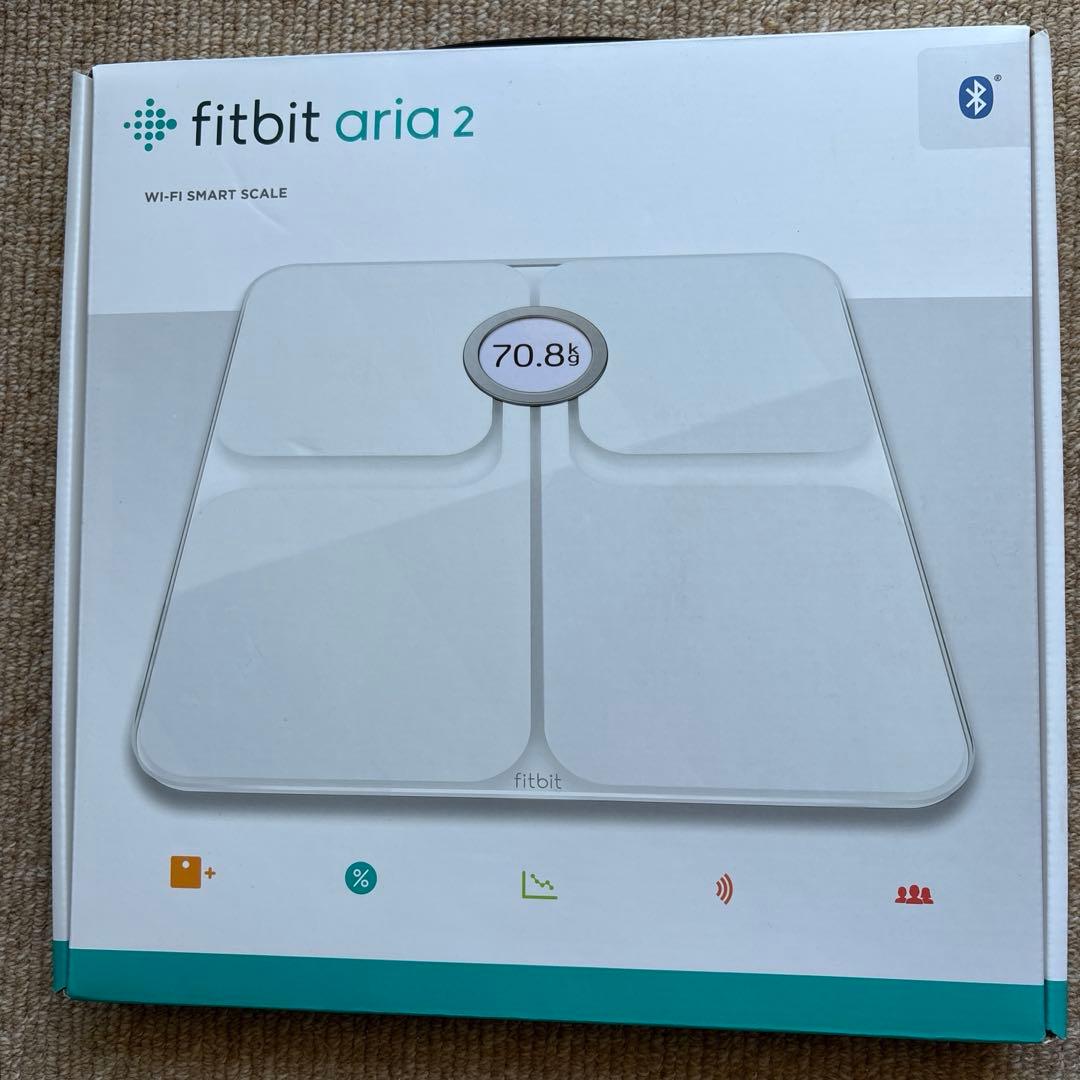 FB202WT-JP Fitbit Aria 2 ホワイト 体重計