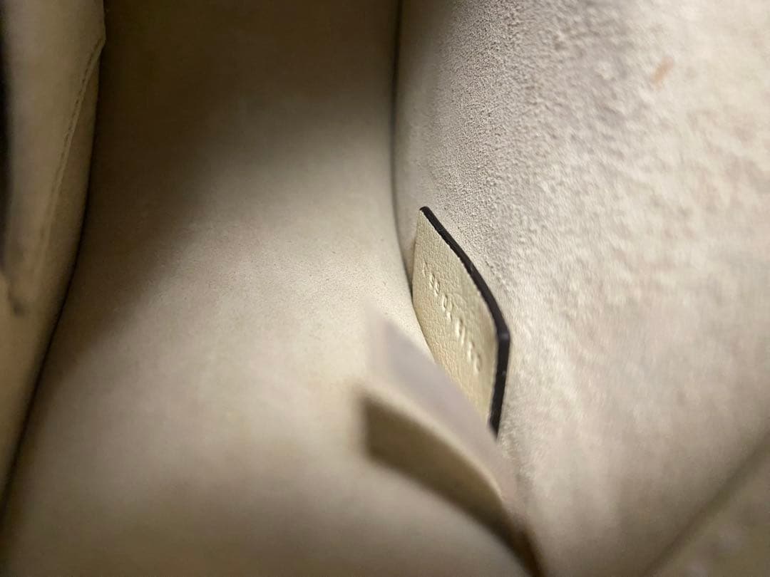 Chloe クロエ ナイル レザー 2WAYハンドバッグ ホワイト