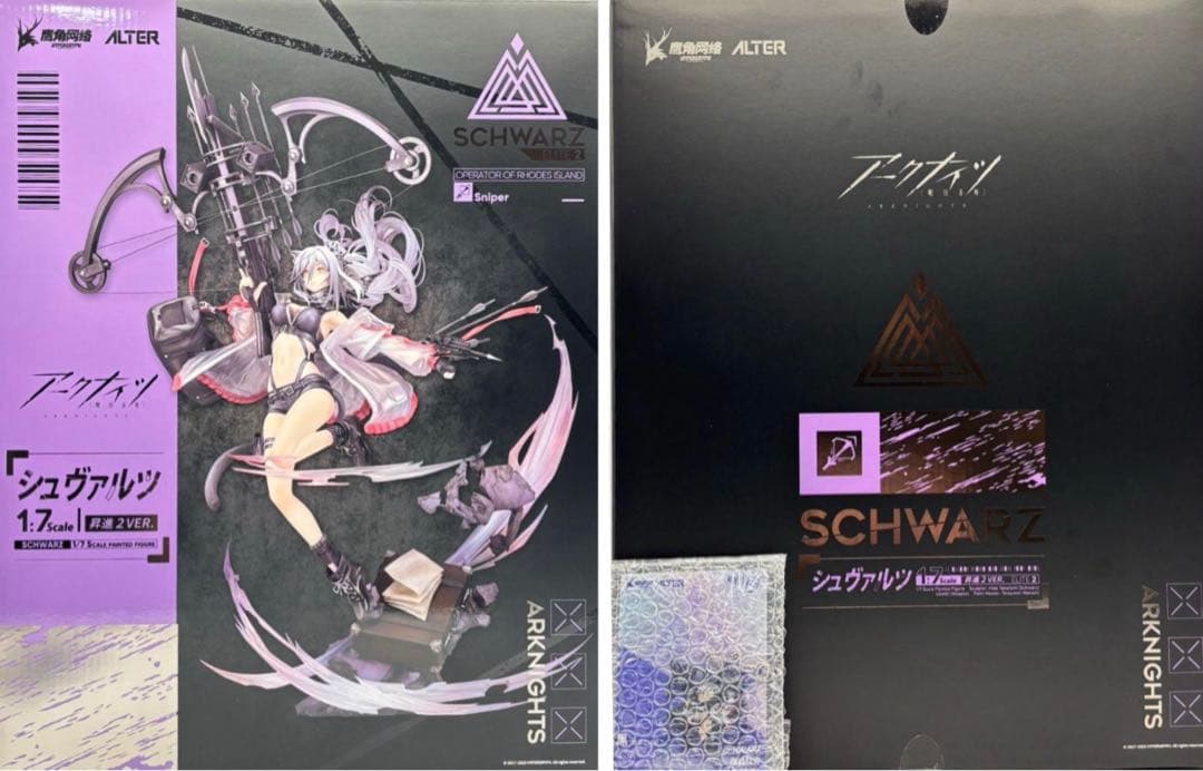 【特典付き・未開封】あみあみ限定 シュヴァルツ 昇進2Ver 1/7スケール