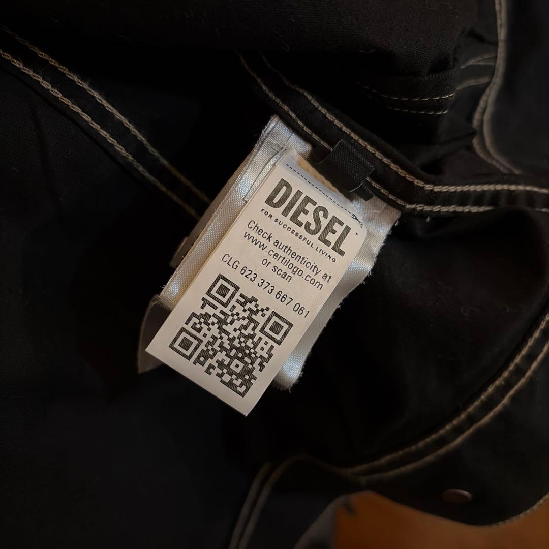 ゆき　DIESEL ブラック ジャケット