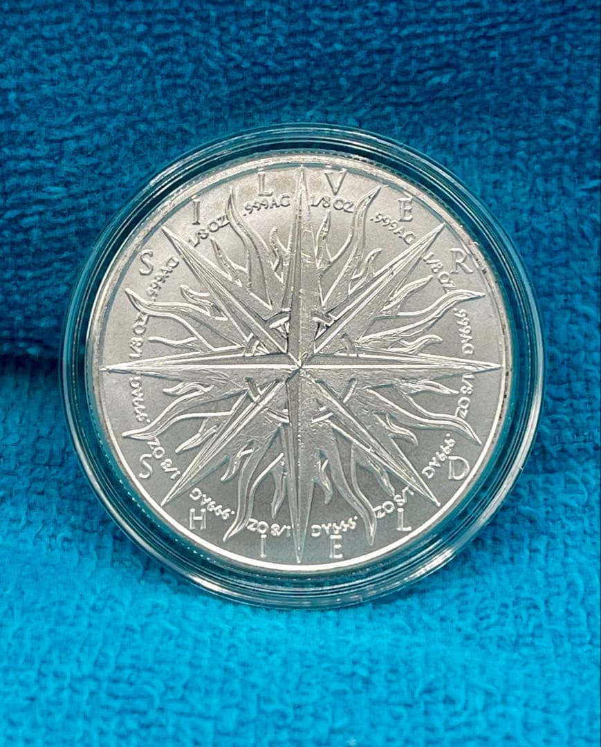 新品未使用　「Pirates Pieces of Eight」純銀1oz 米国