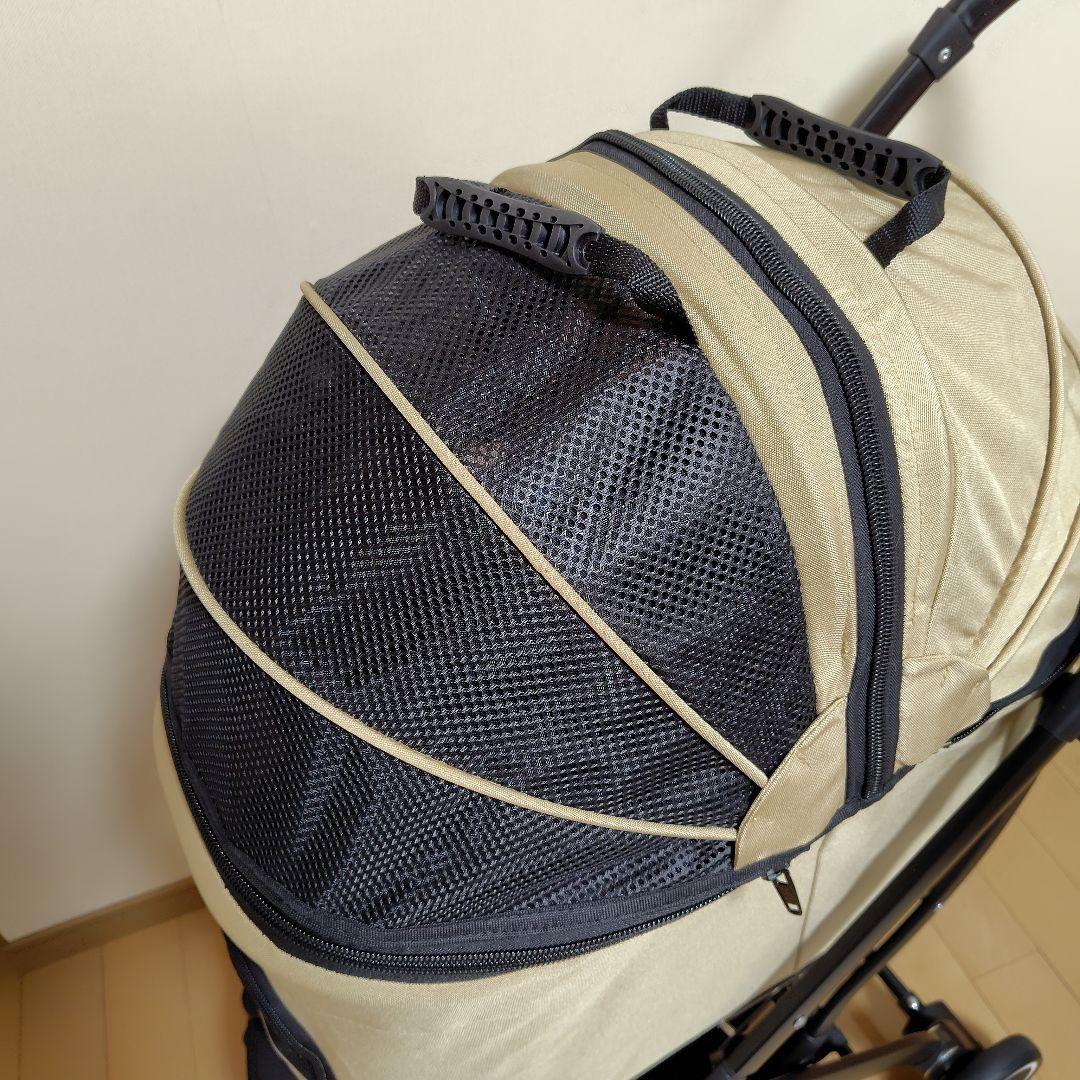 ペットカート タンスのゲン 分離式 3WAY 4輪サスペンション フルオープン