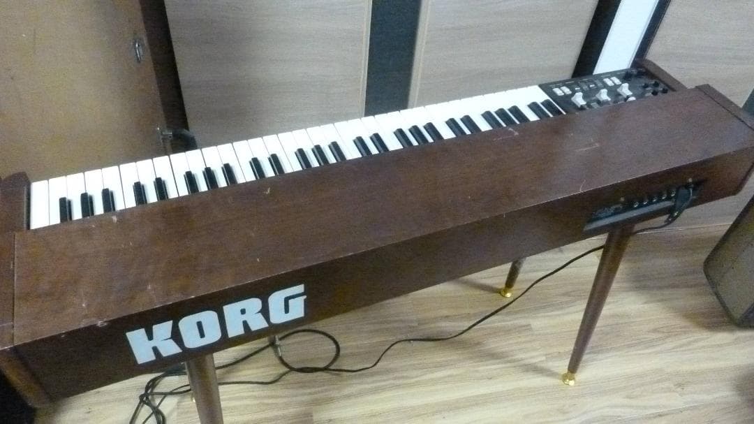 KORG ビンテージアナログオルガンCX-3初代　専用足・ハードケース付き