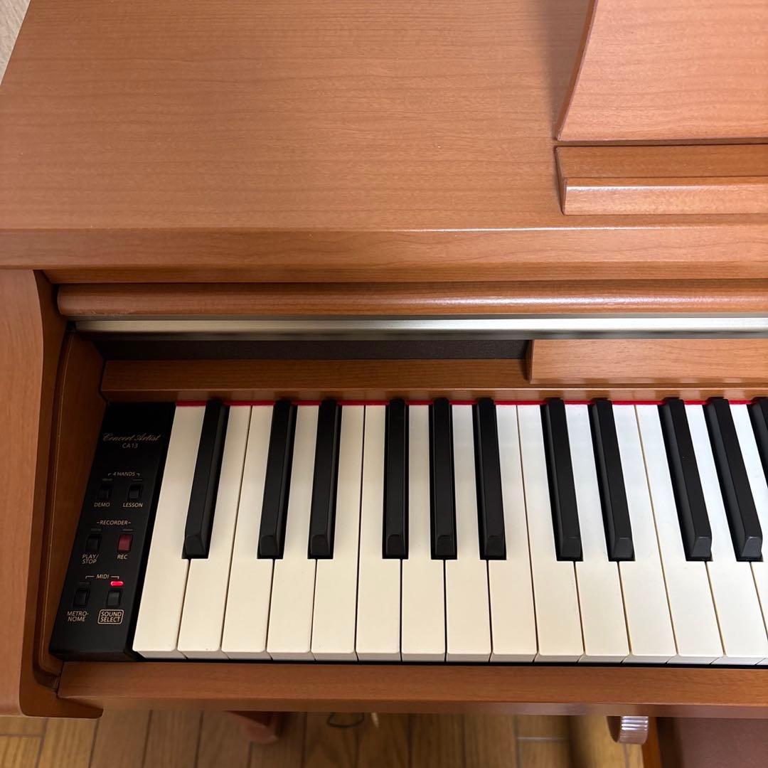 KAWAI 電子ピアノ CA13 カワイ 電子キーボード 鍵盤楽器　木目調