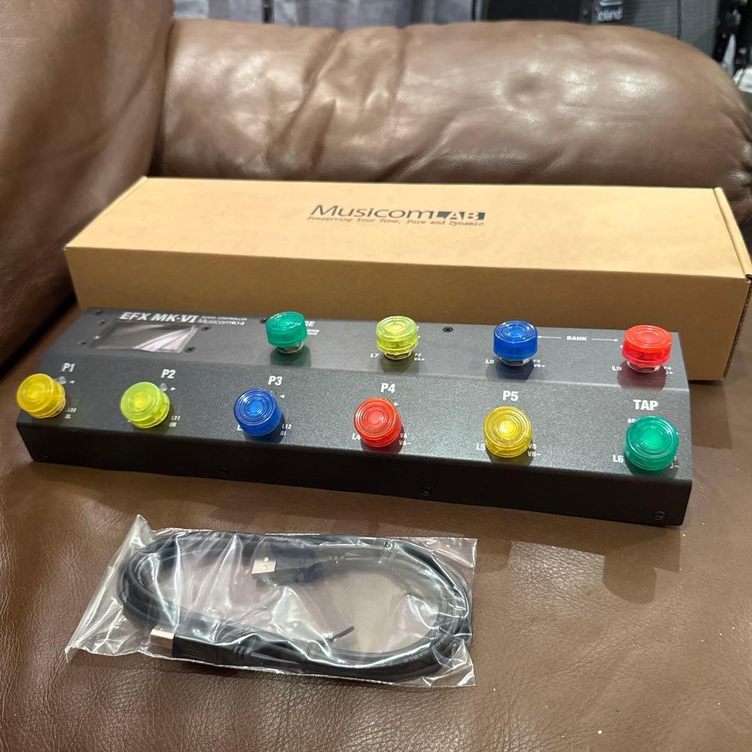 【美品】Musicom Lab EFX MK-VI スイッチャー