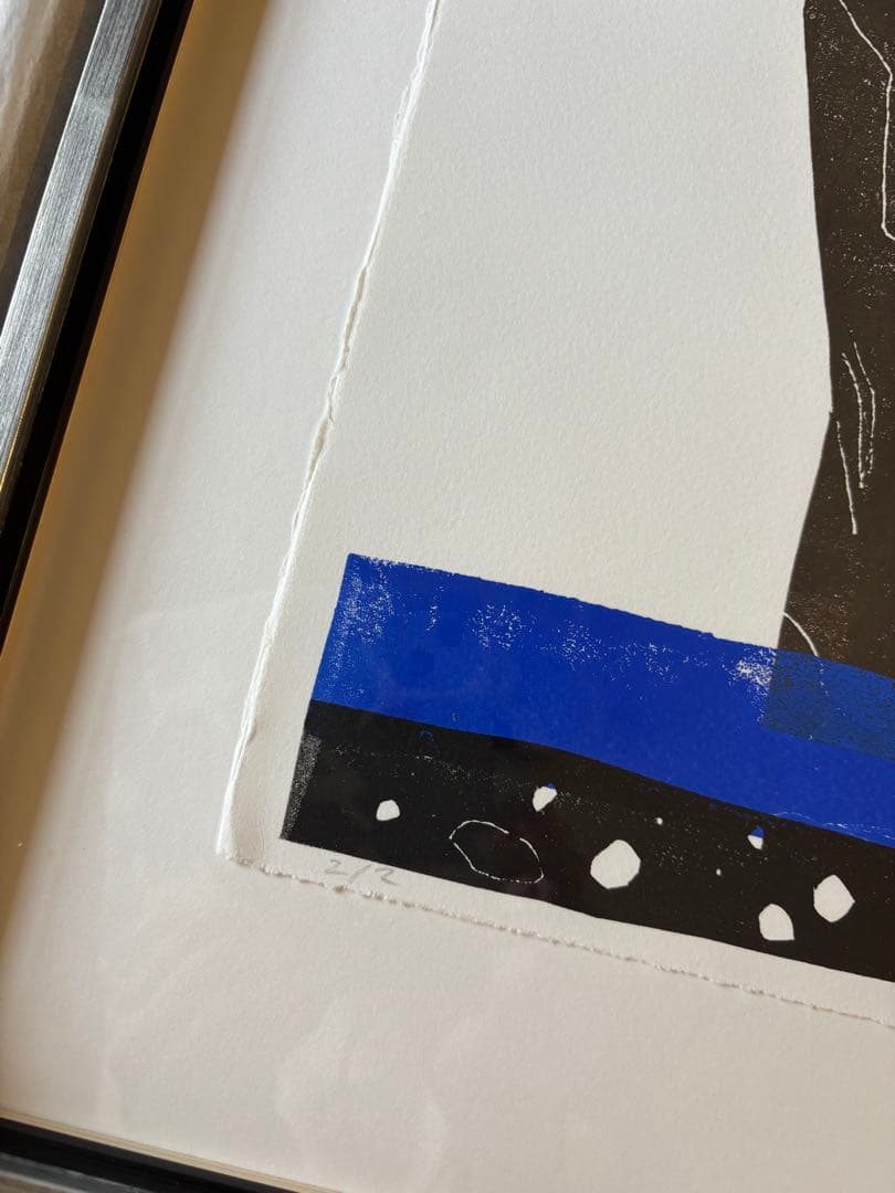 ルーク ベスト Luke Best 原画 紙版画 フレーム込