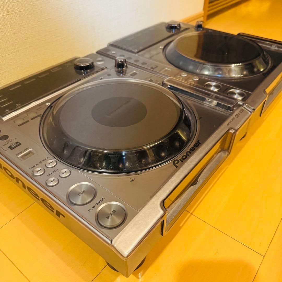 Pioneer CDJ-850 2台セット シルバー⭐︎カバー付き