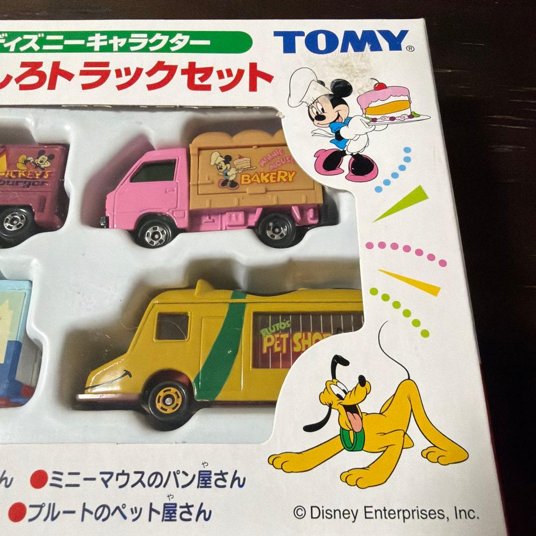 ディズニーキャラクター キャラトミカ おもしろトラックセット