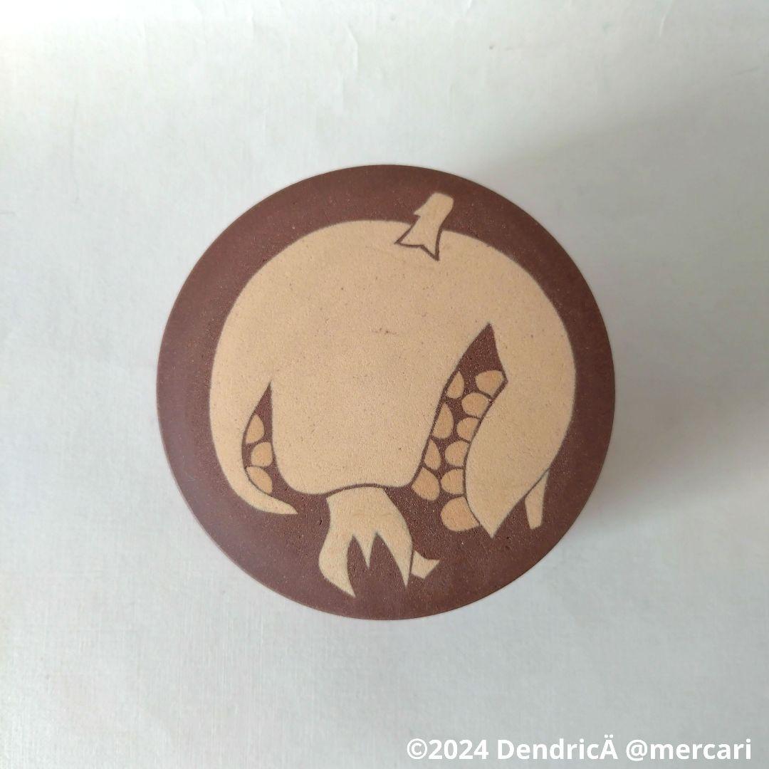 象嵌彩　柘榴　印盒　今井政之　共箱　新品未使用　香合　小物入れにも　茶道　茶道具