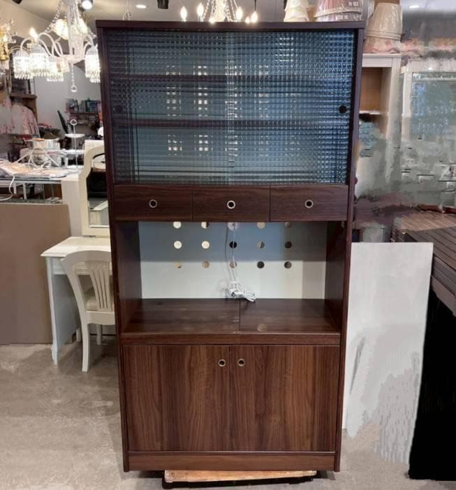 【美品】NOCE 食器棚 ANALOGUE キッチンボード 幅85 高さ165