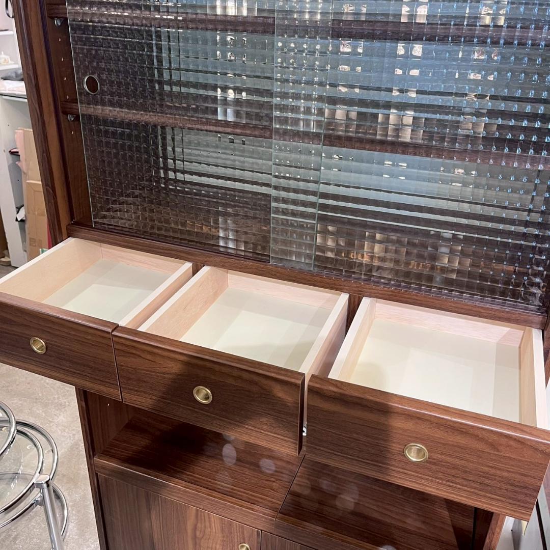 【美品】NOCE 食器棚 ANALOGUE キッチンボード 幅85 高さ165