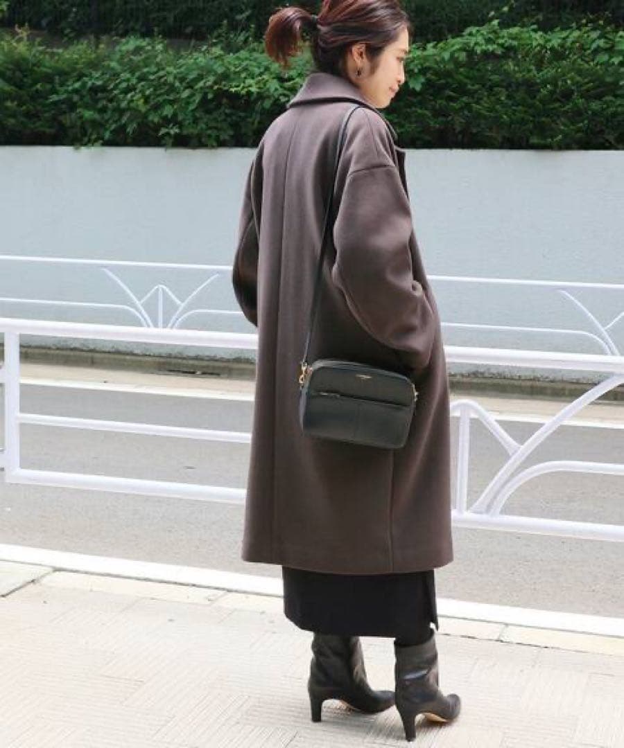 美品 イエナ IENA MANTECO オーバーチェスターコート グレー 34