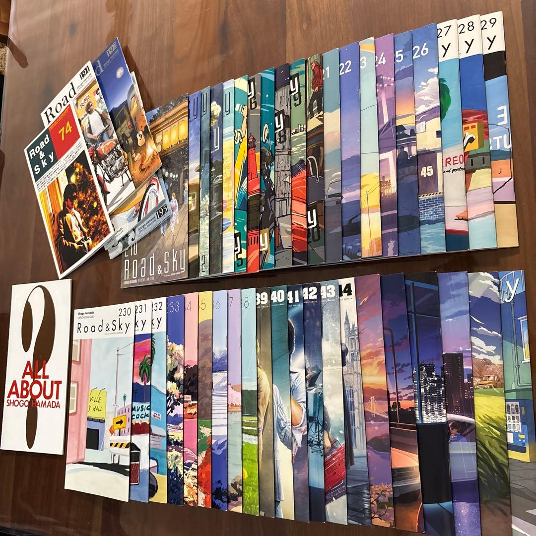 週末限定特価‼️さらにNo252を追加‼️浜田省吾ファンクラブ会報バックナンバー‼️