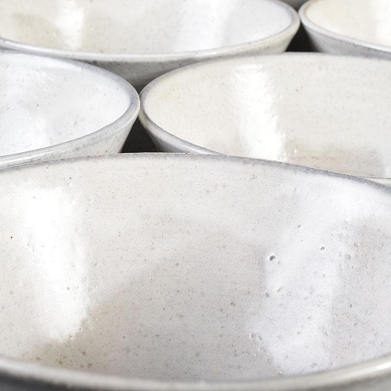 茶道具　黄ノ瀬窯　古萩　数茶碗　十客　共箱　M　R9166