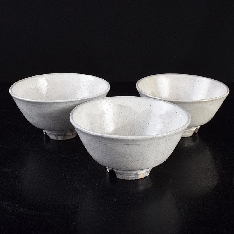 茶道具　黄ノ瀬窯　古萩　数茶碗　十客　共箱　M　R9166