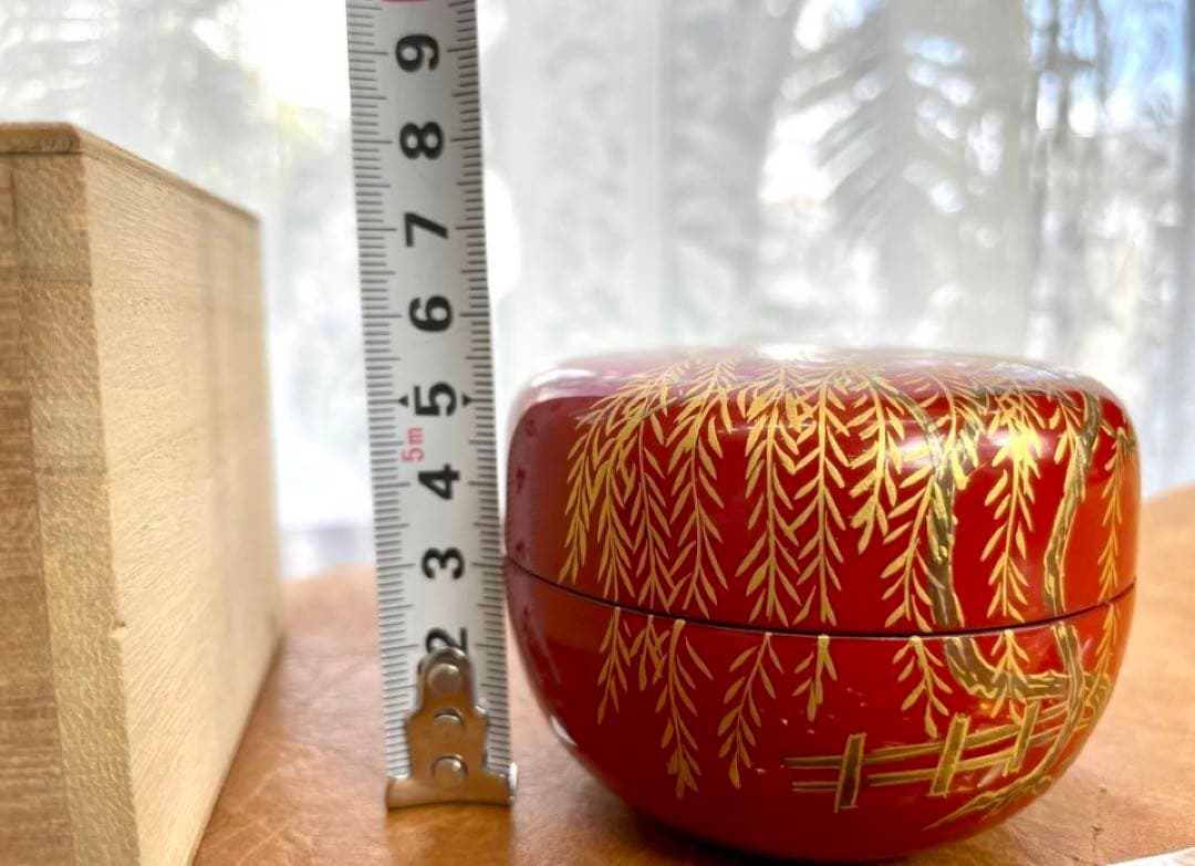 定価56,235円❣️希少・新品　琉球漆器　高級　棗・茶杓・香合・太鼓